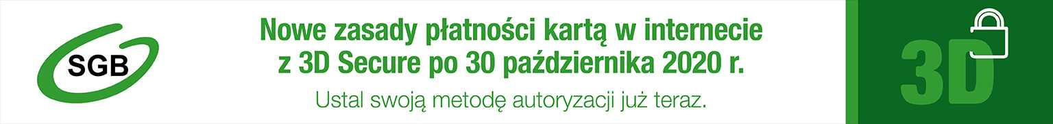 3D Secure - nowe zasady